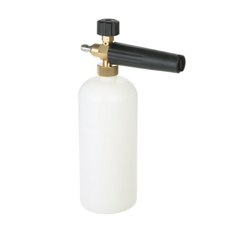 Snow Foam Cannon Bottle Pressure Washer for 1//4/" Quick Connect White+Black